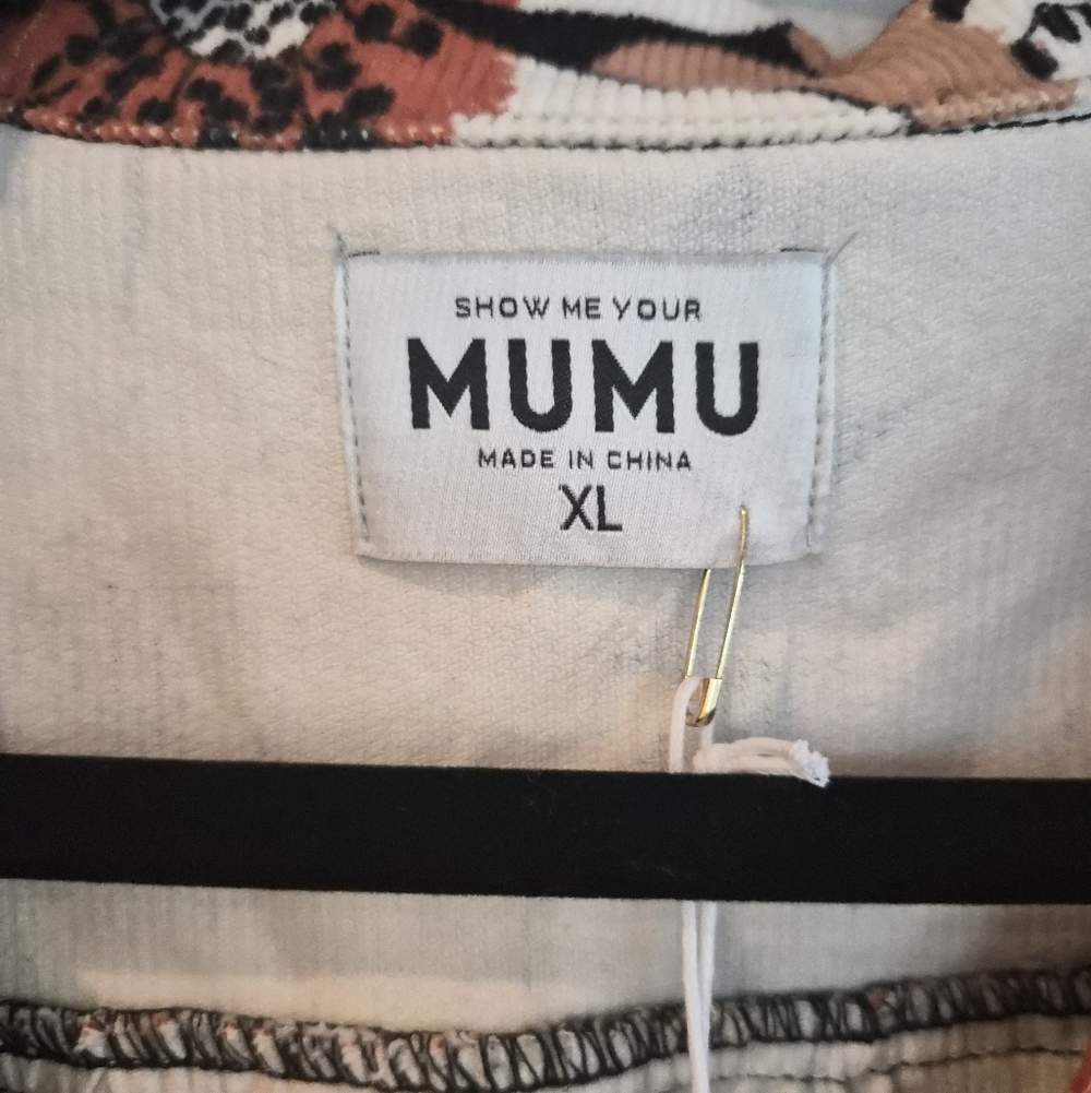 Show Me Your MuMu Outlaw Dress Hutton Floral Corduroy - Picture 4 of 9